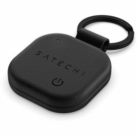 VEGAN-LEATHER FINDALL KEYCHAIN (BLACK)