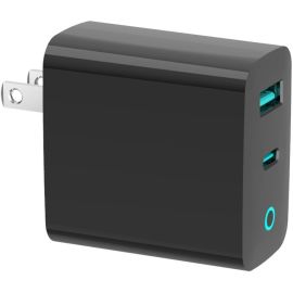 4XEM 45W GAN Charger USB-C + USB-A - Black