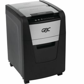 GBC AUTOFEED+ HOME OFFICE SHREDDER, 100X, SUPER CROSS-CUT, 100 SHEET