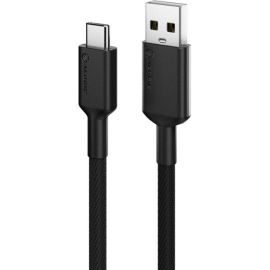 ALOGIC Elements PRO USB-C to USB-A Cable - Male to Male - 1m - USB 2.0 - 3A - 480Mbps - Black
