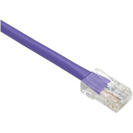 4 FOOT UNC GROUP CORE CAT5E PATCH CABLE, NON BOOTED, UTP, PURPLE, 4FT, UNSHIELDE
