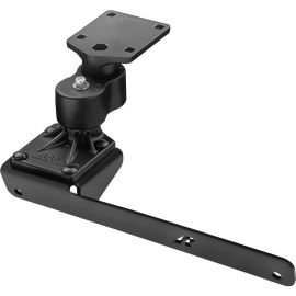 NO-DRILL LAPTOP BASE WITH ADJUST-A-POLE FOR THE DODGE RAM 1500-5500 (RECOMMENDED