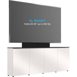 Salamander Designs 4 Bay, Single XL Monitor Low-profile, Wall Cabinet