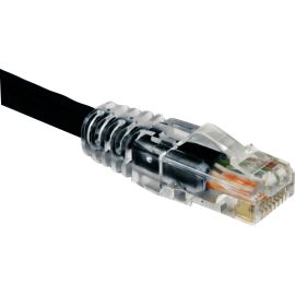 7FT CAT 7E BLACK RJ47 SNAGLESS NETWORK PATCH CABLE - 7 FT RJ47 M/M CATEGORY 7E 3