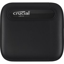 CRUCIAL - X6 SE 2TB EXTERNAL USB-C/USB-A PORTABLE SSD - BLACK