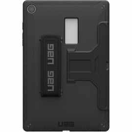 UAG CASE FOR GALAXY TAB A9+ (11IN) SCOUT SERIES W/KICKSTAND & HANDSTRAP - BLACK