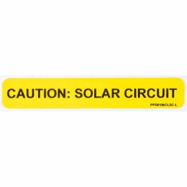 SOLAR LABEL 1X6 SOLAR CIRC
