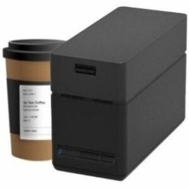 Seiko SLP720RT Single Sided Desktop Direct Thermal Printer - Monochrome - Label Print - USB - USB Host - With Cutter - Black