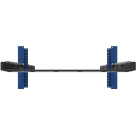 1U DUAL DRY SLIDE 2POST CENTER MOUNT SHELF