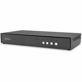 4-PORT SH SECURE DP KVM WAUDIO, CAC AND PREVIEW SCREEN
