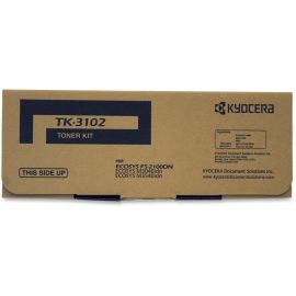 KYOCERA TK-3102 BLACK TONER CARTRIDGE INCLUDES WASTE TONER CONTAINER FOR USE IN