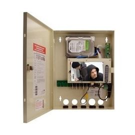 16 CHANNEL 4MP TVI WALLMOUNT DVR W/ MONITOR, 6TB, TAA