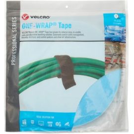 3/4 X 75 VELCRO ONE-WRAP BLACK, PRO SERIES