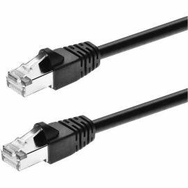 MONOPRICE CAT6A ETHERNET PATCH CABLE - SNAGLESS RJ45_ 550MHZ_ STP_ PURE BARE COP
