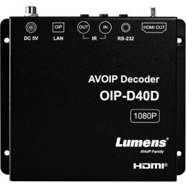 LUMENS 1G AV OVER IP DECODER