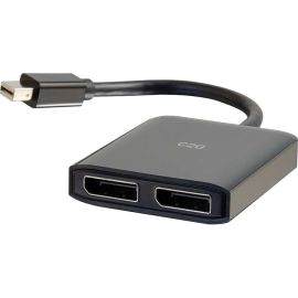 C2G 4K Mini DisplayPort to DisplayPort Monitor Splitter - Dual Monitor Hub