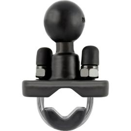 RAM RAIL BASE WITH ZINC COATED U-BOLT & 1IN BALL FOR RAILS FROM 0.5IN TO 1.25IN