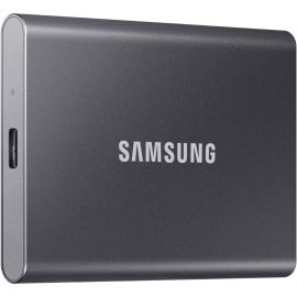 SAMSUNG T7 500GB USB 3.2 GEN 2 (10GBPS, TYPE C) EXTERNAL SOLID STATE DRIVE - BLA