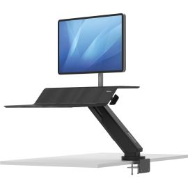 Fellowes Lotus RT Sit-Stand Workstation Black Single