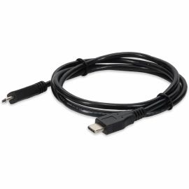 5-Pack of 3ft (1m) USB-C 3.1 Male to Micro USB-B 2.0 Male Black Adapter Cable
