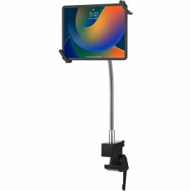 CTA Digital Heavy-Duty Security Gooseneck Clamp Stand for 7-14 Inch Tablets, including iPad 10.2-inch (7th/ 8th/ 9th Generation)