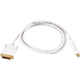 MINI DISPLAYPORT TO DVI CABLE - WHITE 6F