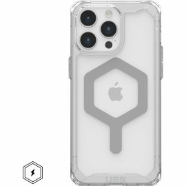 RUGGED IPHONE 15 PRO MAX PLYO ICE/SILVER