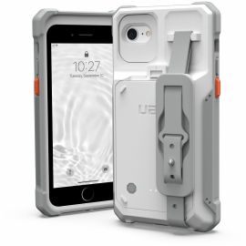 UAG RUGGED WORKFLOW BATTERY CASE FOR IPHONE SE / 8 - HEALTHCARE- WHITE