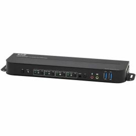 Tripp Lite by Eaton 4-Port DisplayPort/USB KVM Switch - 4K 60 Hz HDR HDCP 2.2 IR DP 1.4 USB Sharing