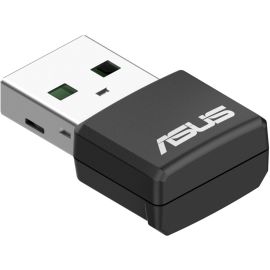 Asus USB-AX55 Nano IEEE 802.11ax Dual Band Wi-Fi Adapter for Computer/Notebook