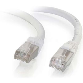 2FT CAT6 SNAGLESS STP CABLE-WHT CABLE-WHTCOPPER CORDS/CABLES