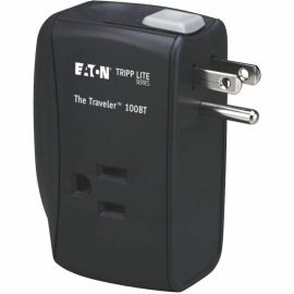 Tripp Lite by Eaton Protect It! 2-Outlet Portable Surge Protector Direct Plug-In 1050 Joules Ethernet Protection