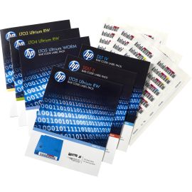 HPE LTO-6 ULTRIUM RW BAR CODE LABEL PACK PL-7A