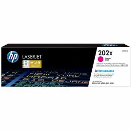 HP 202X (CF503X) Original High Yield Laser Toner Cartridge - Magenta - 1 Each