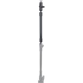 RAM 18 LONG EXTENSION POLE WITH (2 QTY) 1 DIAMETER BALL ENDS, AND DOUBLE SOCKET