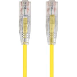 SLIMRUN  CAT6 UTP CABLE-6-INCH YELLOW