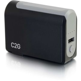 C2G 1-PORT USB WALL CHARGER - AC TO USB ADAPTER WITH POWER BANK, 5V 1A OUTPUT