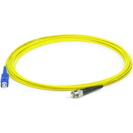 AddOn 73m SC (Male) to ST (Male) Straight Yellow OS2 Simplex LSZH Fiber Patch Cable