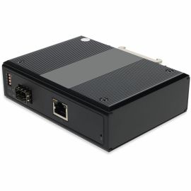 1GBS 1 RJ-45 TO 1 SFP PORT INDUSTRIAL MEDIA CONVERTER