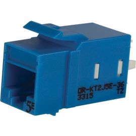 KT2 KEYSTONE CAT5E JACK BLUE