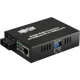 Tripp Lite by Eaton Gigabit Multimode Fiber to Ethernet Media Converter 10/100BaseT to 100BaseFX-SC 2km 1310nm