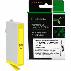 CIG REMANUFACTURED 920XL YELLOW CHIPPED