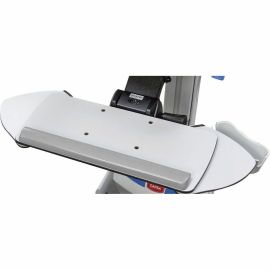 KEYBOARD TRAY (FOR M38E, RX AND TRIO CARTS): EZADJUST; GRAY COLOR (FACTORY INSTA