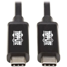 Tripp Lite by Eaton Thunderbolt 3 Active Cable (M/M) - 40 Gbps 5A 100W Power Delivery 4K/60 Hz 2M (6.56 ft.) Black