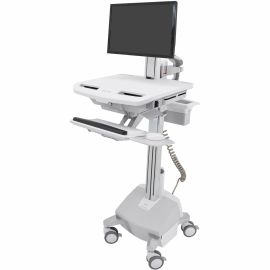 Ergotron StyleView Electric Lift Cart with LCD Pivot, LiFe Powered