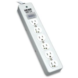 Tripp Lite by Eaton Hospital-Grade Surge Protector with 6 Hospital-Grade Outlets 10 ft. (3.05 m) Cord 1050 Joules UL 1363 Not for Patient-Care Rooms