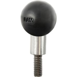 RAM BASE W/1/4I-20 SS STUD&1I BALL