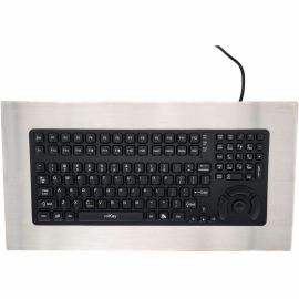 PANEL MOUNT KEYBOARD WITH FORCE SENSING RESISTOR WITH PS2 CONNECTION