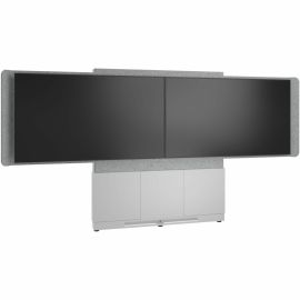 FRM,DSTAND,66WX75H,FLTWALL,D6675,D8,WHT