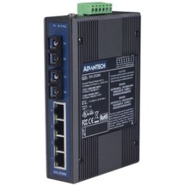 4TX + 2 MM UNMANAGED ETHERNET SWITCH W/